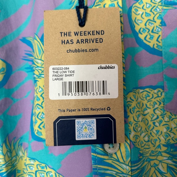 Chubbies The Low Tide Friday Shirt - Picture 5 of 5